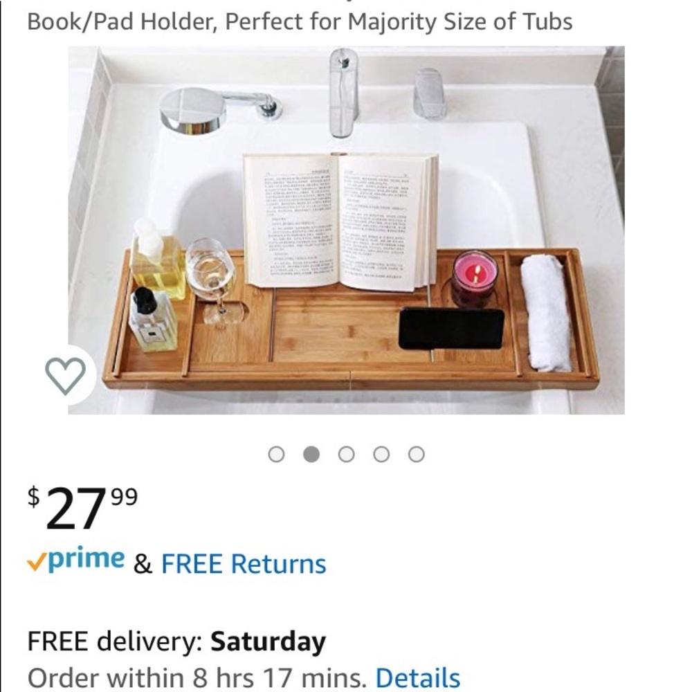 Bath tub caddy